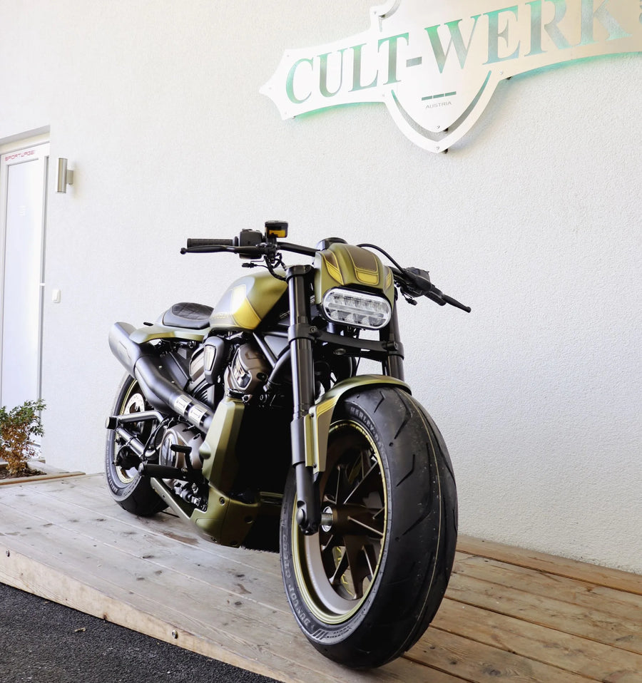 Harley-Davidson Sportster S [CULT WERK] – Frontlyskledning