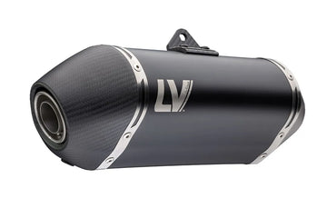 cf moto 450 [LEOVINCE] – LV-14 Black Edition baklyddemper