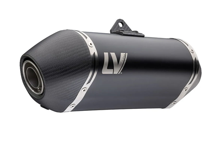 cf moto 450 [LEOVINCE] – LV-14 Black Edition baklyddemper