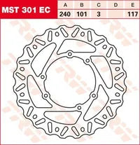Red Moto CRF 450 R Supermoto [2016] - Wave® Bremsscheibe – Bild 10