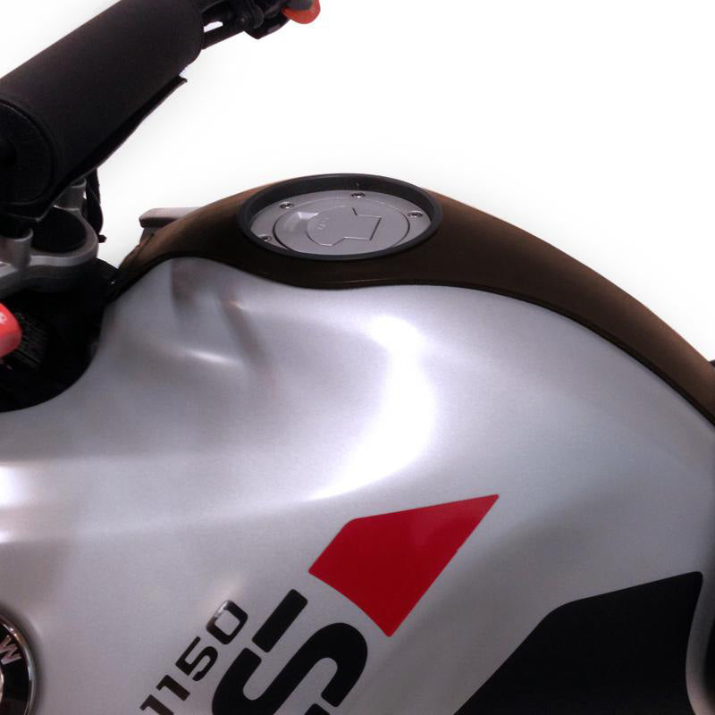 BMW R 1150 GS Adventure [2002-2006] - tankrem laget av brunt skinn