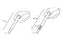 ducati monster 937 [SW-MOTECH] – Sportsspeilsett, kort speilarm-2