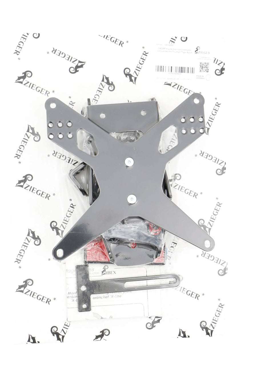 harley davidson flstf [ZIEGER] – X-Line nummerskiltholder type E
