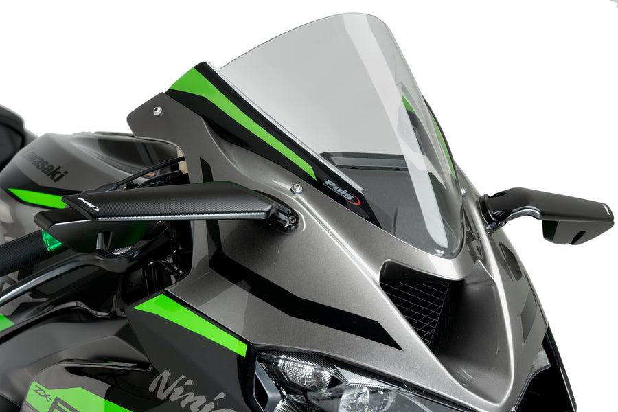 KAWASAKI ZX-6R NINJA [2025] – Z-Racing-skjerm – Svart