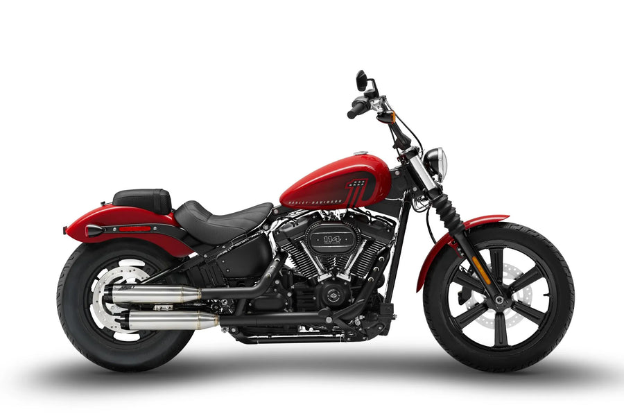 harley-davidson street bob [ZARD] – Overlappet slip-ons lyddemper for HD-SOFTAIL M8
