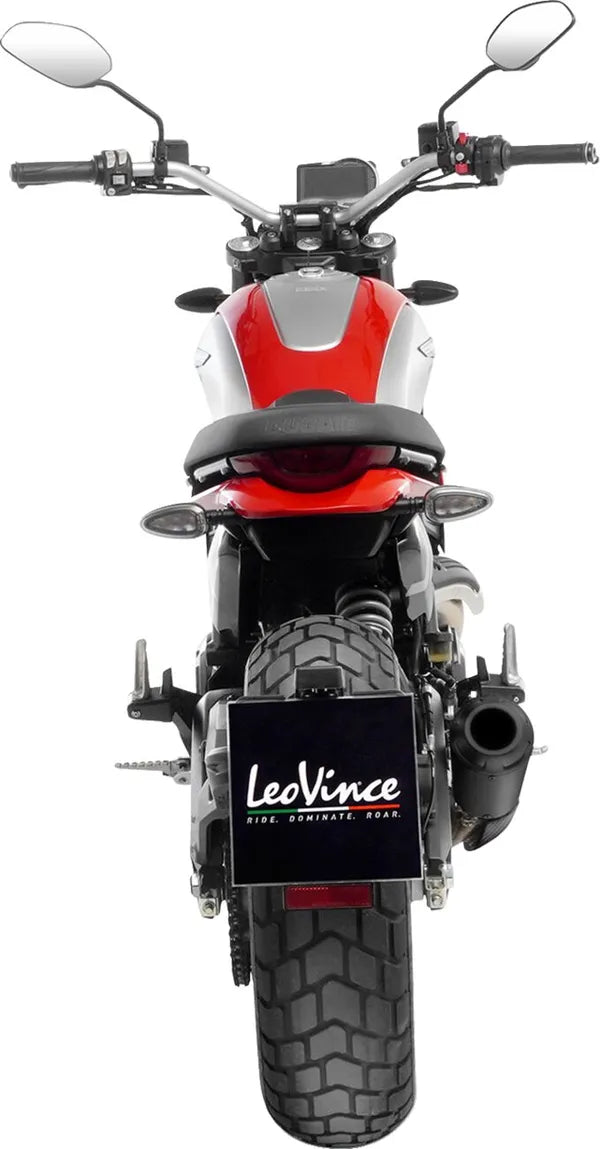 Ducati Scrambler 800 [LEOVINCE] – LV-10 bakre lyddemper