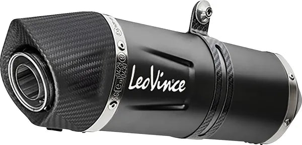 BMW F 800 GS Adventure [LEOVINCE] – LV One Evo Black Edition slip-on lyddemper