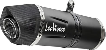 BMW F 800 GS Adventure [LEOVINCE] – LV One Evo Black Edition slip-on lyddemper