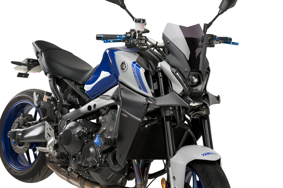 YAMAHA MT-09 SP [2023] – Frontspoiler med naken frontrute