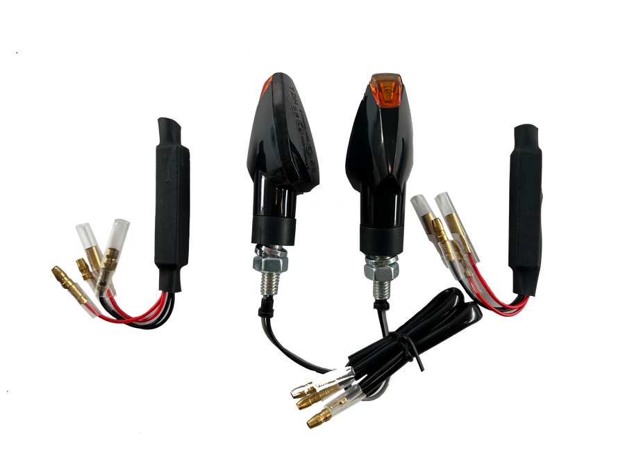 2 LED -blinklys Black Resistances [E -Test Mark] - Aprilia Tuono 660