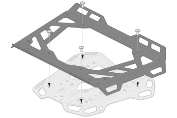 [SW-MOTECH] - Forlengelse for ADVENTURE-RACK bagasjehylle – bilde 2