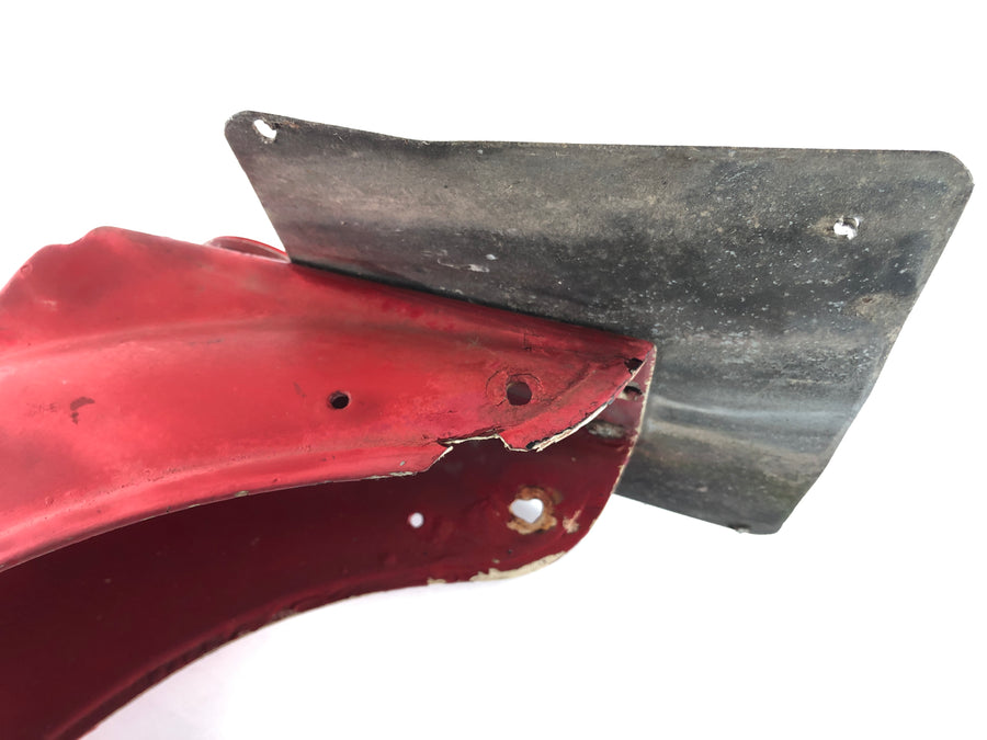 BMW R 75/6 [1974] - Rearfender med en lisensplateplateplate