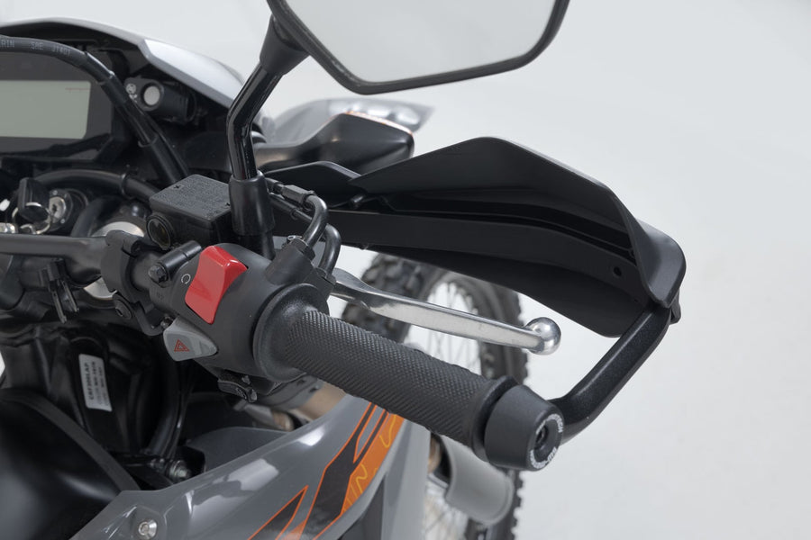 Honda CRF 300 L Rally [2021-2024] - Adventure Handprotektoren-Kit schwarz, für CRF300L und Triumph Scrambler 400X/XC – Bild 7