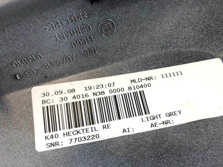 BMW K 1300 S K12S [2009] - Bakre del på høyre kledning