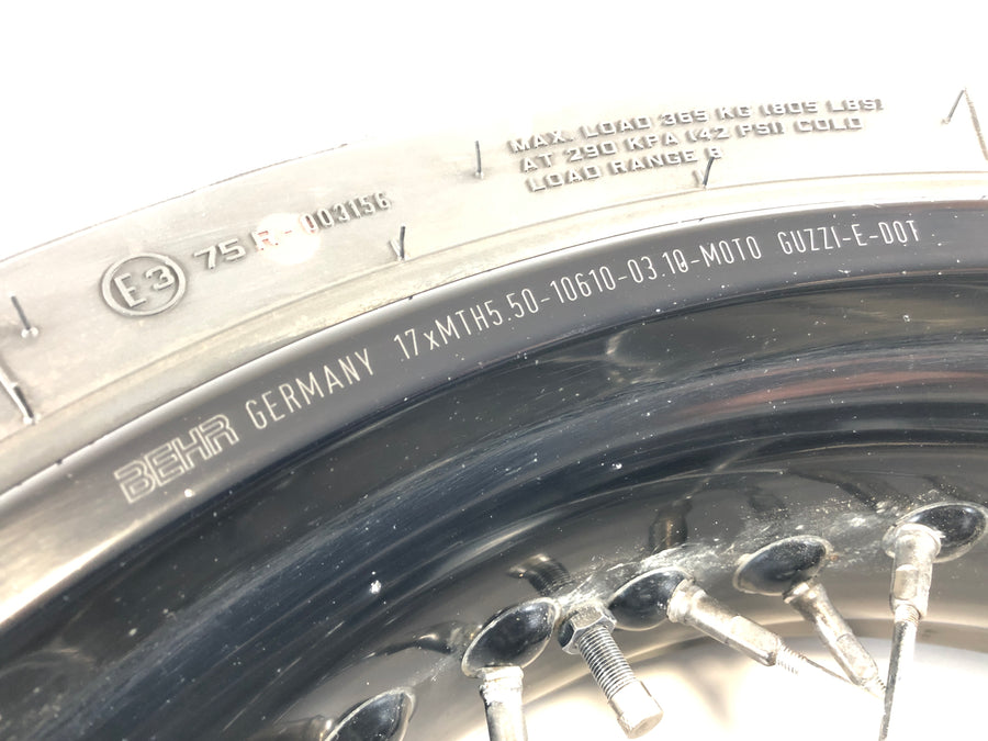 Moto Guzzi Stelvio 1200 8V [2011] - Bakhjulsfelg, detaljvisning