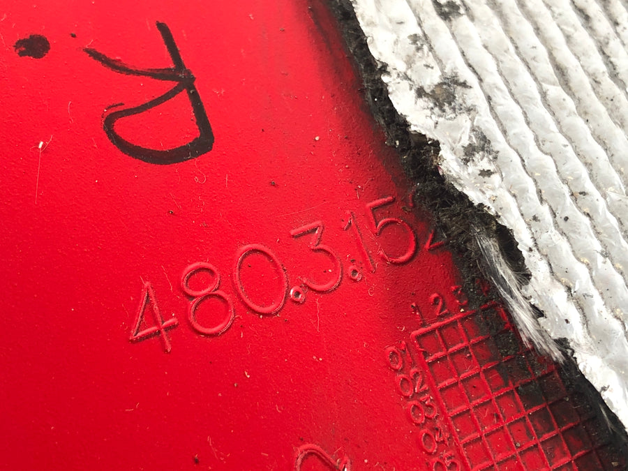 Ducati 999 H4 [2003] - Sidekledning av kledning Side nedre del til høyre