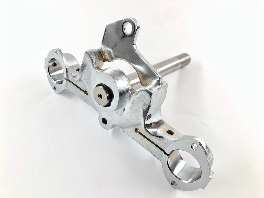 Harley Davidson FLST [1986-1990] - nedre trippelklemme for FL Softail krom