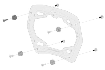[SW-MOTECH] - Adaptersett for PRO-sidebærere – bilde 2
