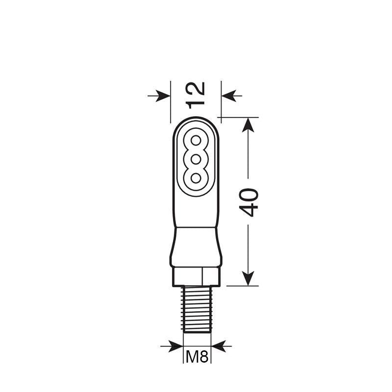 BMW R 1150 GS Adventure [2002-2006] - BASIC 4 indikatorsett