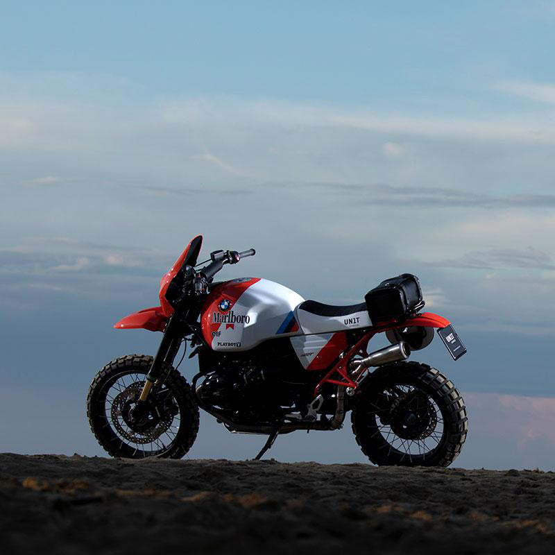 BMW R nineT 1200 Urban G/S (lav eksos) [2017-2023] - Kit NineT PARIS DAKAR GR86