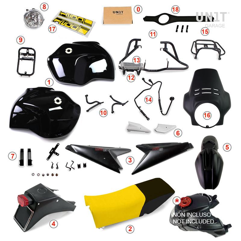 BMW R 120 G/S ADV [2004-2012] - 40th Anniversary Umbau-Kit 2004–2012