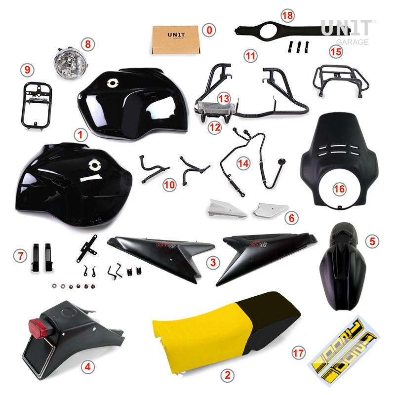 BMW R 1200 GS [2004-2012] - R120 40th Anniversary Kit 2004–2012