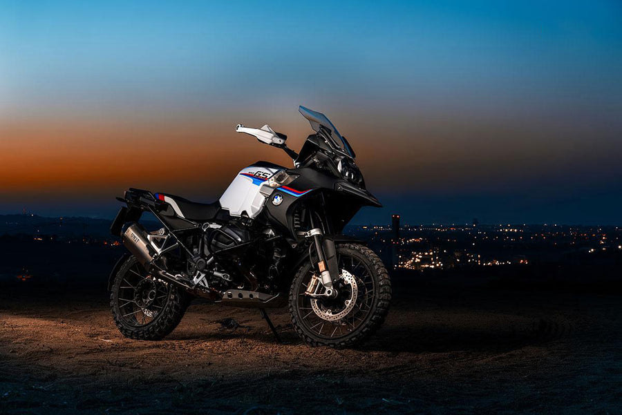 BMW R 1200 GS LC Rad [2013-2019] - RAD-Kit Hellweiß/Mattschwarz (ab 2017)