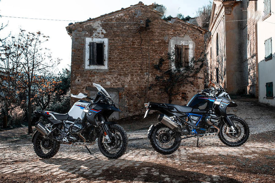 BMW R 1200 GS LC Rad [2013-2019] - RAD-Kit Hellweiß/Mattschwarz (2013–2016)
