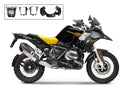 BMW R 1200 GS LC Rad [2013-2019] - RAD-Kit 40 Jahre Gelb/Mattschwarz (2013–2016)