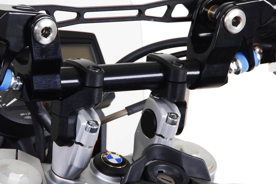 BMW G 650 Xmoto [2008-2009] - Variable Lenkerverlegung für Ø 28 mm Lenker, schwarz – Bild 2
