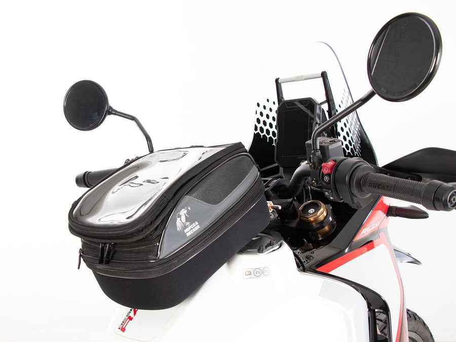 Ducati DesertX [2022-2025] - Tankring Basic inkl. motpart tank bag sidevisning
