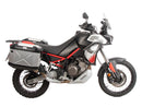 Aprilia Tuareg 660 [2025-2026] - Pannier rack sett Cutout svart inkl. Xplorer Cutout sekksett i sølv