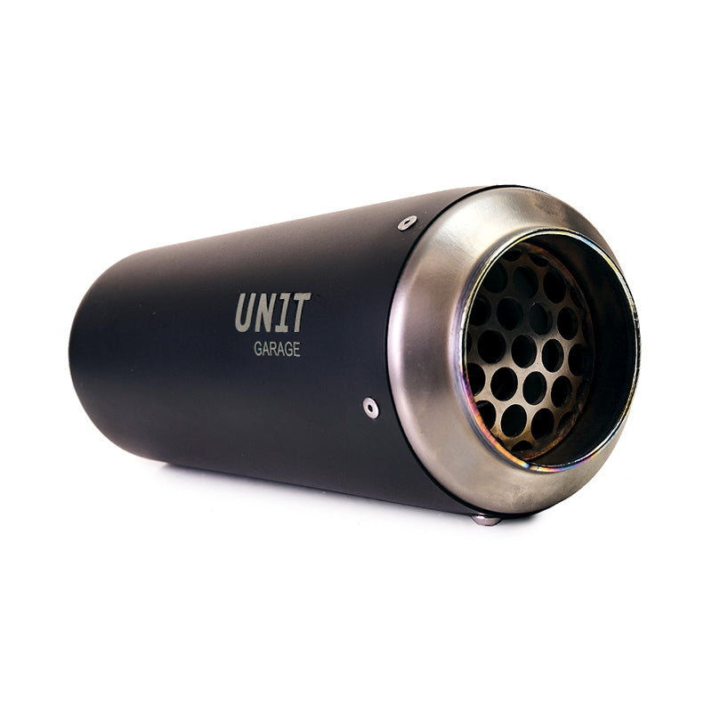 BMW R nineT 1200 Scrambler [2016-2023] - 1: 2: 1 hoher Schalldämpfer Titan mit geschweißtem Anblick