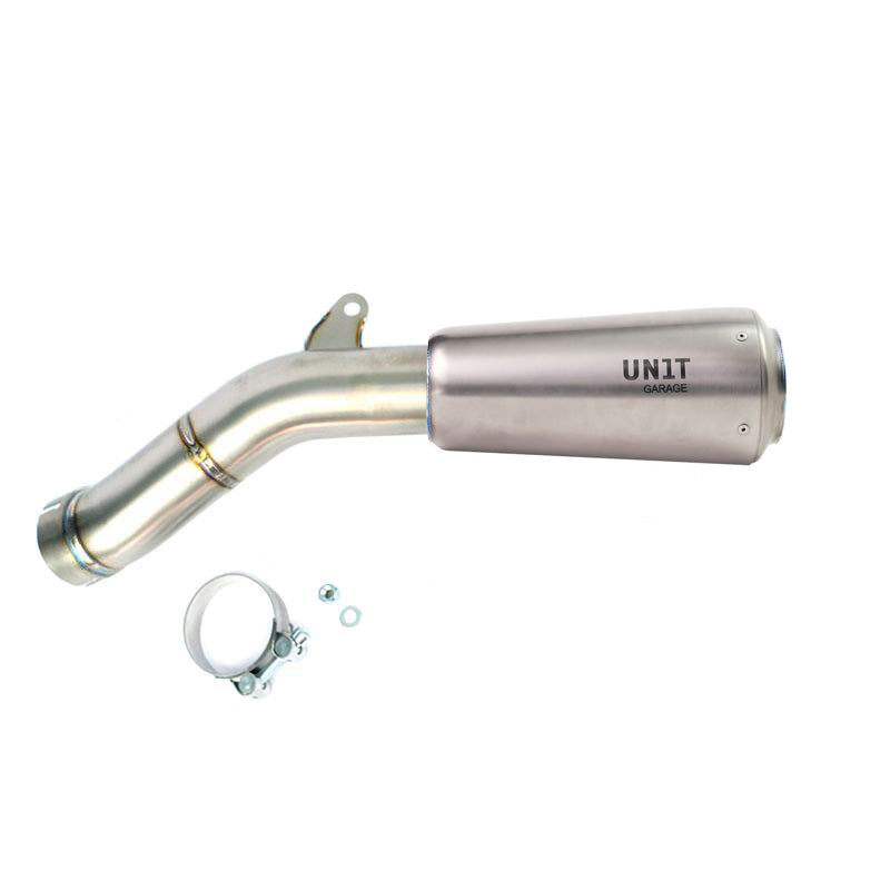 BMW R 120 G/S [2004-2012] - GP-Style Titan-Schalldämpfer 2010–2012 mit sichtbarer Schweißnaht