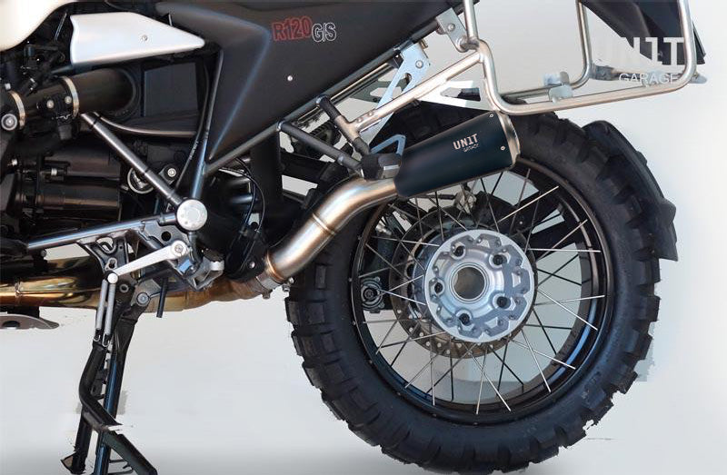 BMW R 120 G/S [2004-2012] - GP-Style Titan-Schalldämpfer 2010–2012 mit sichtbarer Schweißnaht