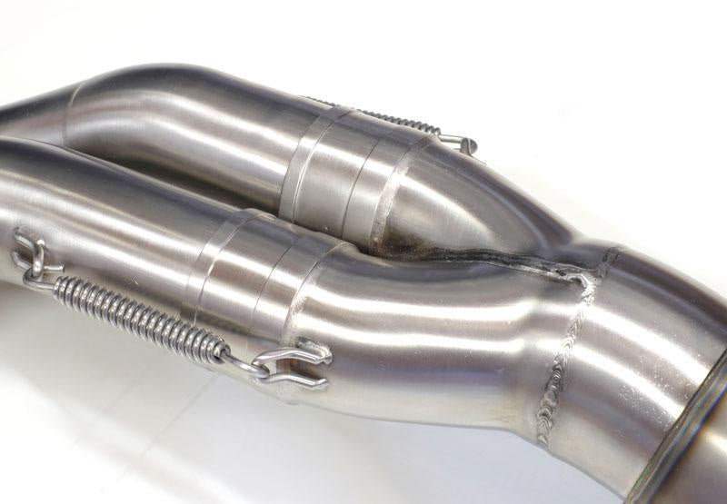 BMW R nineT 1200 Racer [2017-2020] - Hohe Auspuffanlage aus Edelstahl