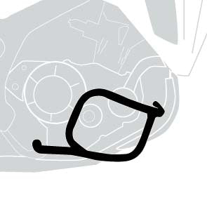 Kawasaki Z 1300 [1979-1989] - detaljert visning av motorbeskyttelsesstang