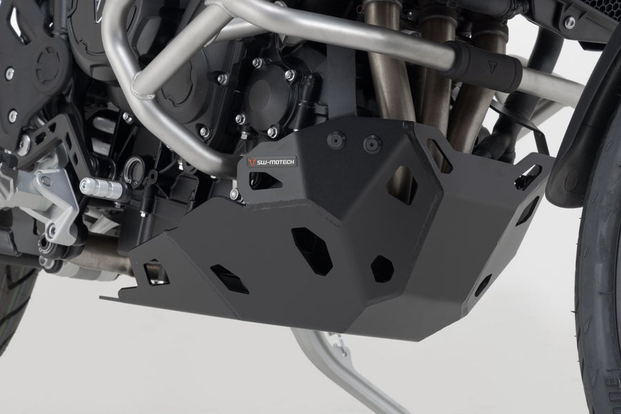[SW-MOTECH] - Motorbeskyttelse svart for Tiger 900-modeller, for originale crashbars – bilde 4