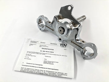 Harley Davidson FLST [1986-1990] - nedre trippelklemme for FL Softail krom