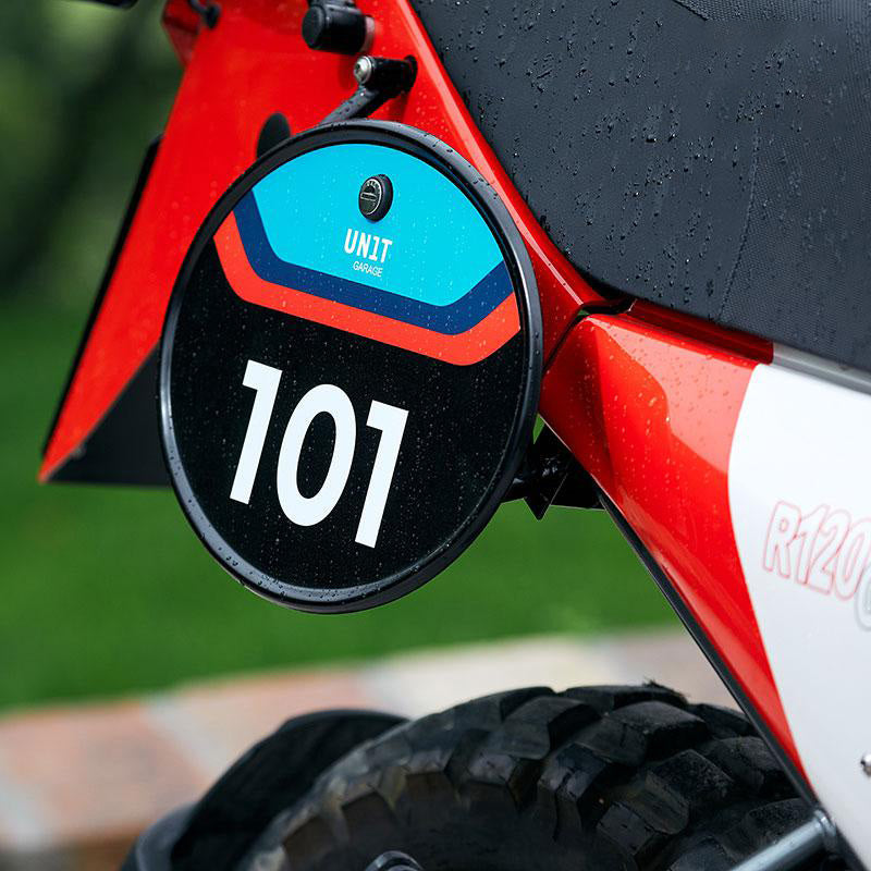 BMW F 450 GS [2026-] - Weiße Klebenummern