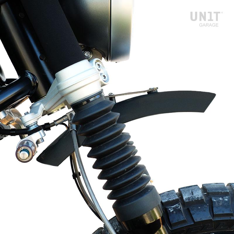 BMW R nineT 1200 Urban G/S (lav eksos) [2017-2023] - svart forskjerm nineT Urban GS i aluminium