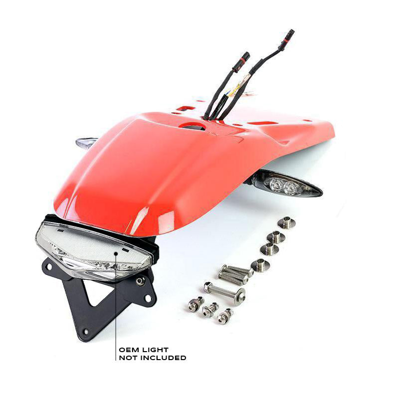 BMW R nineT 1200 Racer [2017-2020] - Heckfender mit Kennzeichenhalter-Kit für Originalscheinwerfer