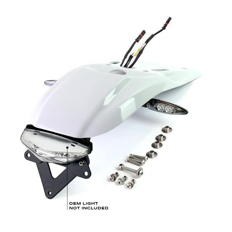 BMW R nineT 1200 Racer [2017-2020] - Heckfender mit Kennzeichenhalter-Kit für Originalscheinwerfer