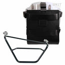 BMW R 1200 GS LC Rad [2013-2019] - Taschenhalter Aluminium mit verstellbarer Lederfront, Schnellkupplung und rechtem Rahmen