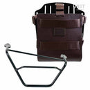 BMW R 1200 GS ADV LC [2014-2018] - Taschenhalter Aluminium mit verstellbarer Lederfront, Schnellkupplung und rechtem Rahmen