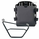 BMW R 1200 GS LC Rad [2013-2019] - Taschenhalter Aluminium mit verstellbarer Hypalon-Front und Schnellkuppl. + rechter Rahmen