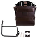 BMW R 120 G/S R [2004-2012] - Alu-Taschenhalter Leder mit Schnellverschluss und Rahmen