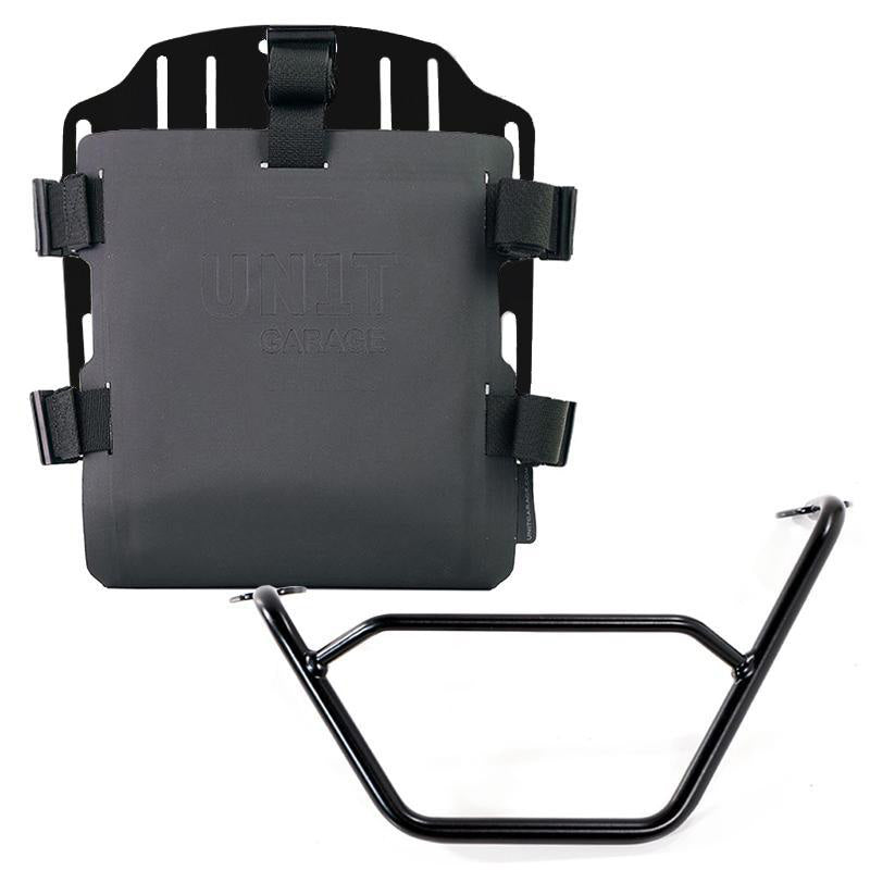 BMW R 1200 GS LC [2013-2018] - Aluminium-Taschenhalter mit verstellbarer Hypalon-Front und Schnellkupplung + Rahmen