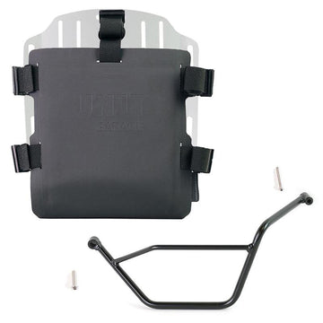 BMW R 850 R / R 1100 R [1993-2002] - Alu-Taschenhalter mit Hypalon-Front, Schnellkupplung und linkem Rahmen