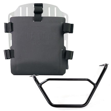 BMW R 1200 GS LC Rad [2013-2019] - Aluminium-Taschenhalter mit verstellbarer Hypalon-Front und Schnellkupplung + Rahmen